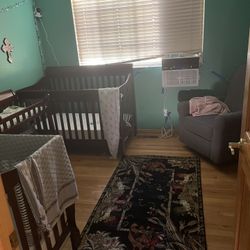 Cribs/Toddler beds For Twins