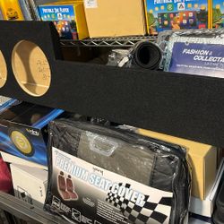 Subwoofer Box. Nissan Frontier 2005-2018 Dual 10” 