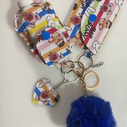 Bad Bunny Keychain Set