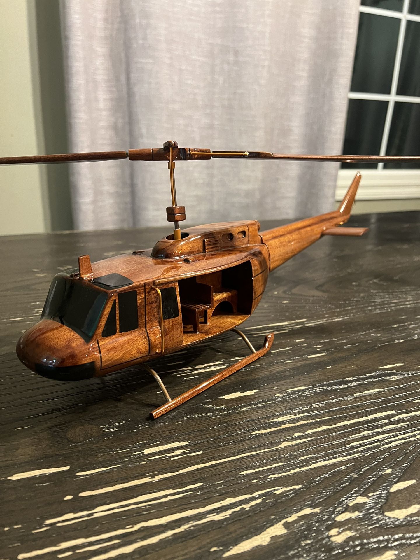 Wooden Helicopter