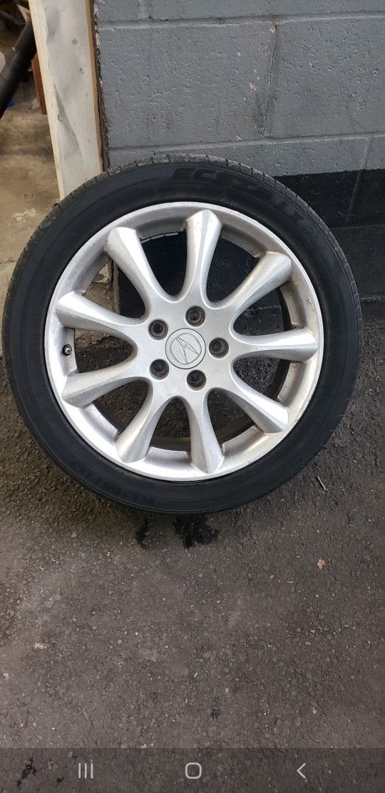 Acura Wheels And Tires 5x114.3 225/45/27