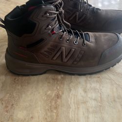 New Balance Men's Calibre Composite Toe Industrial Boot Chocolate