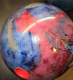 track 919c with haze coverstock bowling ball