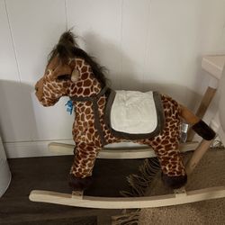 Rocking Giraffe Toy Like New 