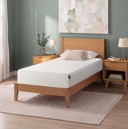 ZINUS 10 Inch Twin Green Tea Memory Foam Mattress