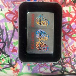 Zippo Rolling Stones Lighter 2002 New In Box