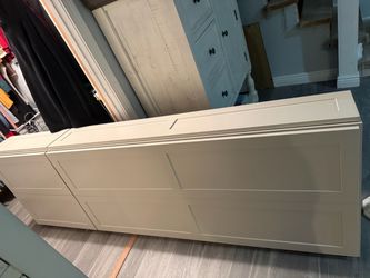 Large White Painted Chest of Drawers