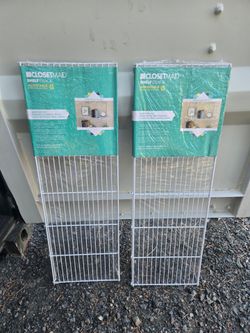 Wire shelving