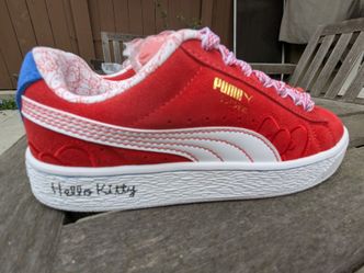 Limited edition puma x hello kitty shoes