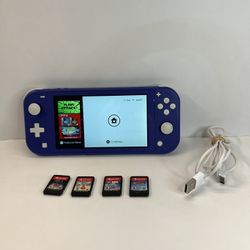 Nintendo Switch Light With 4 Games