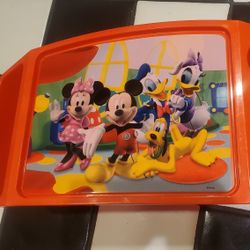 Mikey Mouse activity tray  for children,  while eating,watching TV dinner tray, craft table, snack table portable,  breakfast bed tray, craftart table