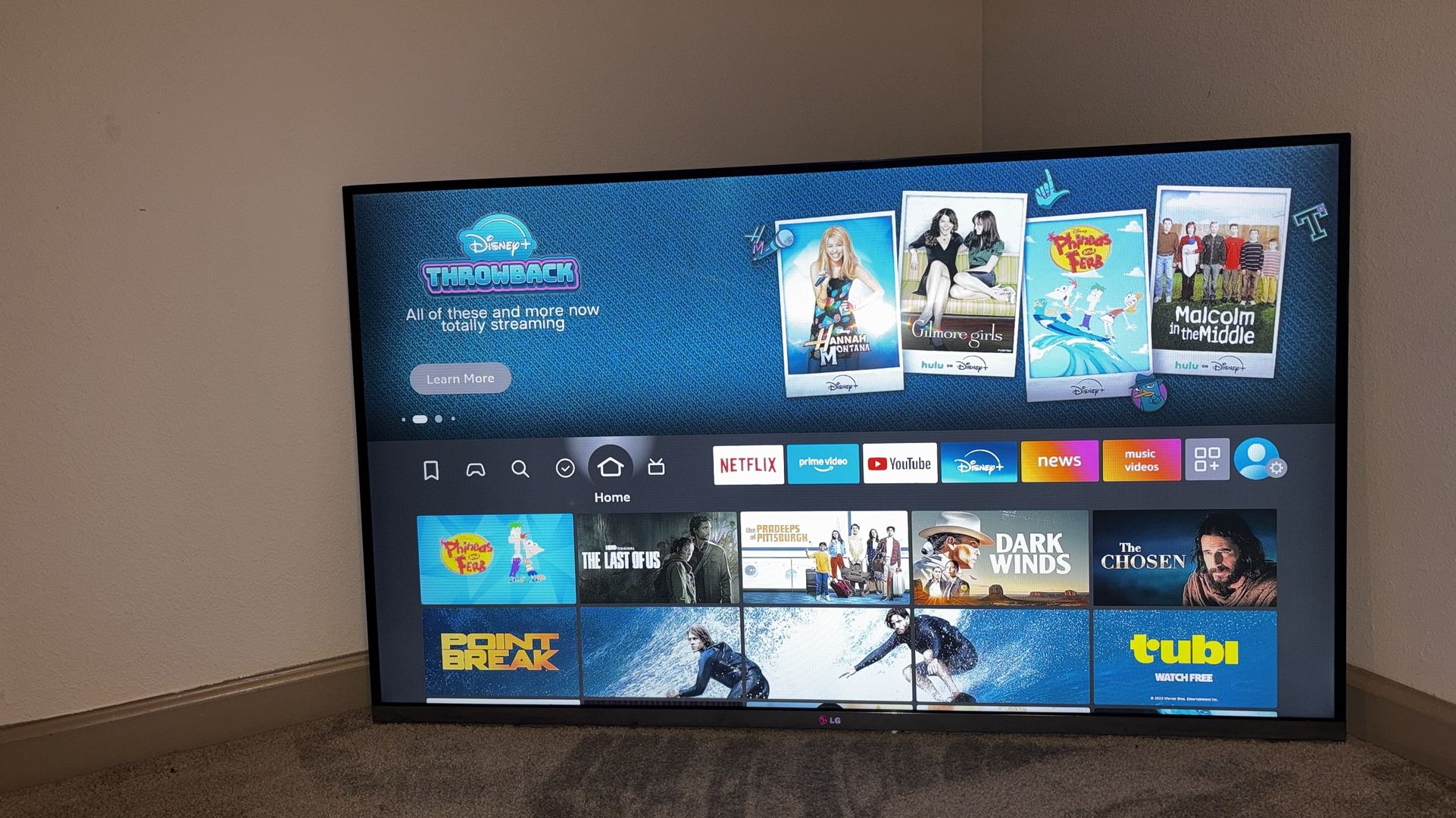 LG 55” HDTV + NEW 4K Fire Stick – $180 OBO (Negotiable) 