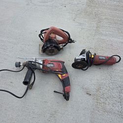 Power tools working
