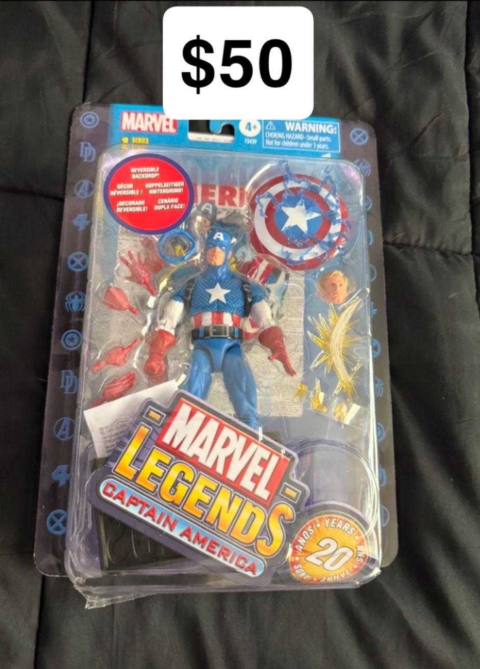 Marvel Legends Captain America Figure Toy
