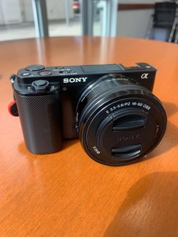 Sony Alpha Mirrorless Camera with 16-50mm Lens