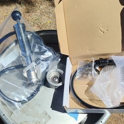 KEG PUMP WITH 2 FAUCETS