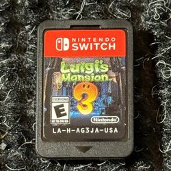 Nintendo Switch Luigi’s Mansion 3