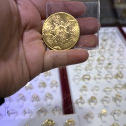 Centenario Original Moneda De Oro 22k 1821 