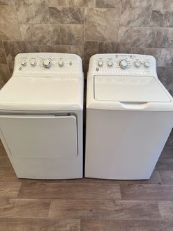 GE washer and dryer laundry
