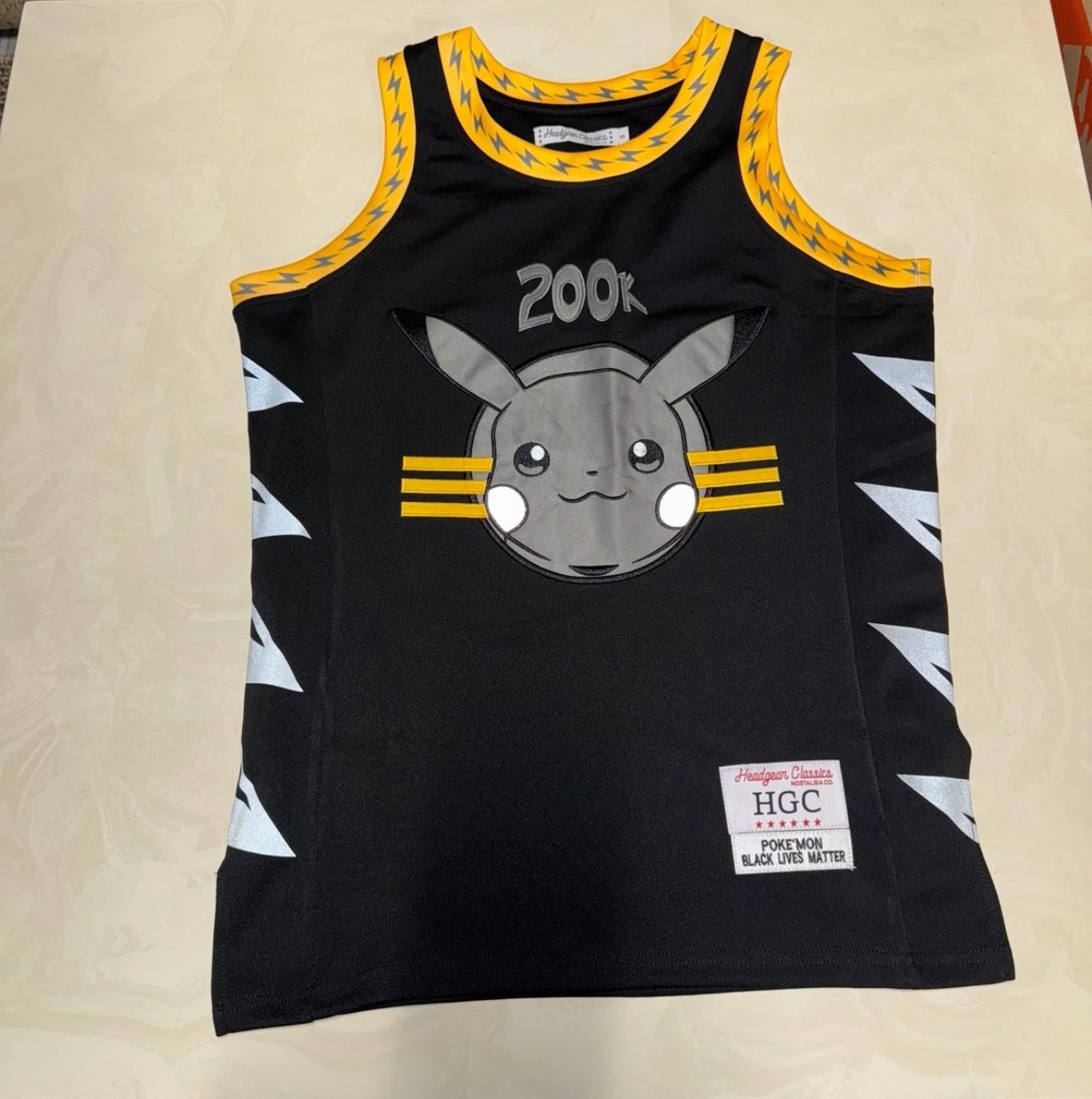 Pokemon Pikachu BLM 200k Jersey unworn size Small