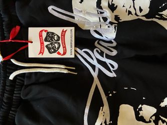 Asaali Jean Co. Black Graphic Shorts