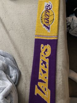 Lakers Scarf 66x6 1/2