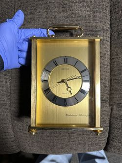 Seiko Carriage Style Mantle Clock