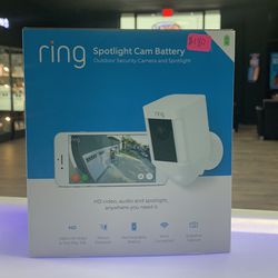 Ring  Spotlight Cam Battery New