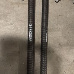 0.243 in. Wire x 2 in. D x 33 in. L Torsion Spring in Green Right  & Left Wound for Sectional Garage Doors