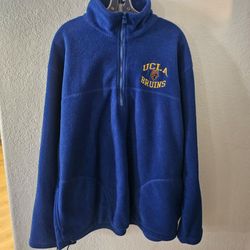 AS sports UCLA BRUINS quarter zip fleece pullover