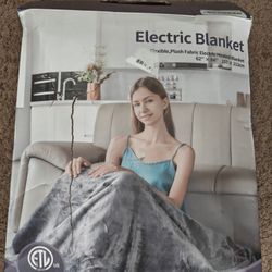 Heated Throw Blanket with 1-9 hrs Timer Auto-Off & 8 Heating Levels