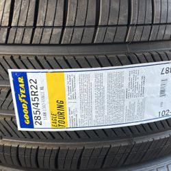 285/45/22 Goodyear Eagle Touring 