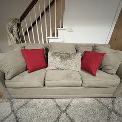 Beige Sleeper Sofa 