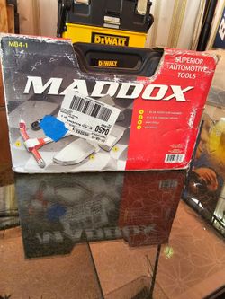 Maddox 4 Pc Professional Grade Heavy Duty Door Skin Repair Kit Fix Dents Quickly Maddox