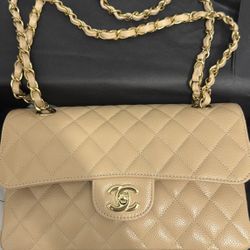 Authentic Caviar Carmel Chanel Bag 