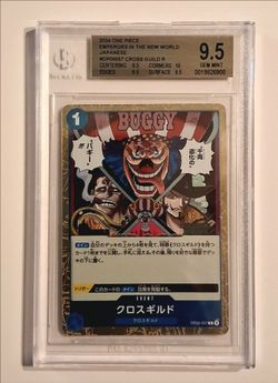 2024 One Piece Emperors In The New World Cross Guild OP09-057 BGS 9.5 GEM MINT