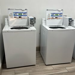 Whirpool Commercial Coins Operated Washer And Dryers 