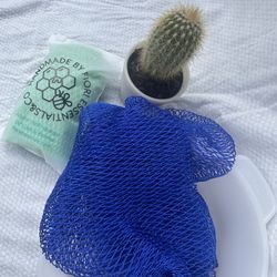 Ghana African net Sponge with nets Black, Blue, Purple, Pink, Brown