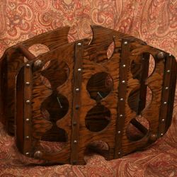 ~~Nautical Solid Wood Wine Rack