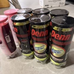  Penns + Wilson Tennis balls 8 Cans