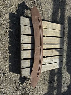 1941 to 1942 Chevy coupe rear bumper, filler apron