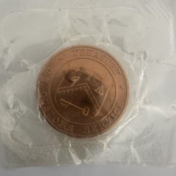 Souvenir Medal Token  1847 New Orleans 