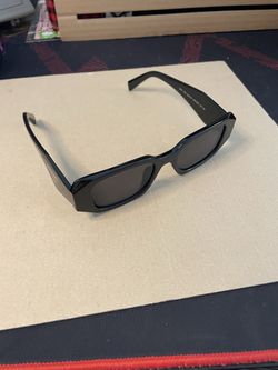 Prada Milano Designer Sunglasses Rectangular Shades Italian