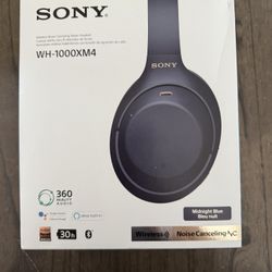 Sony WH-1000XM4 Wireless Noise-Canceling Headphones – Used