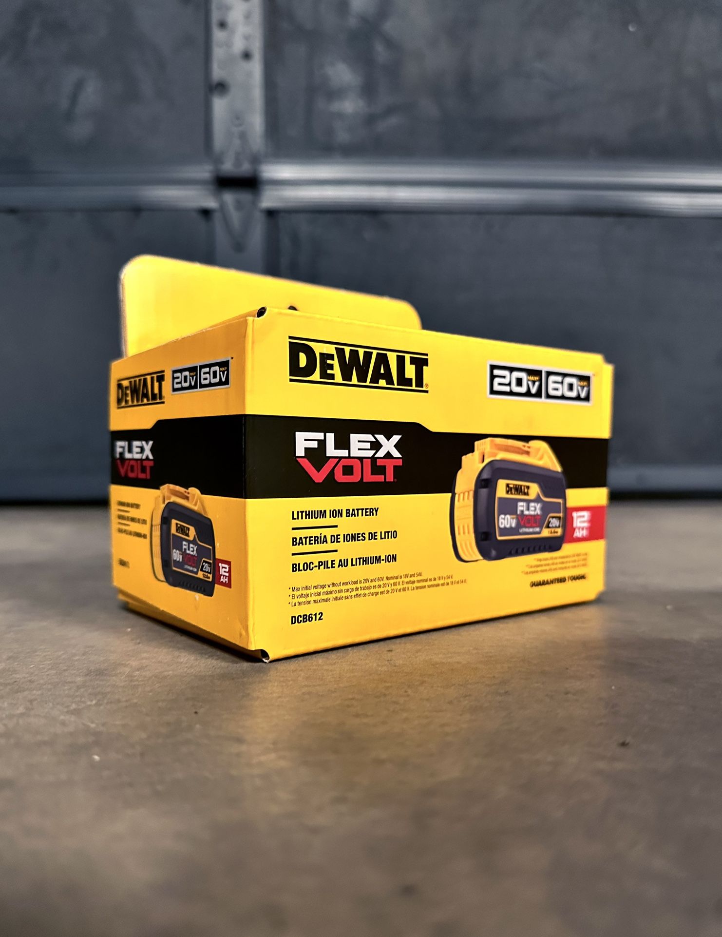 Dewalt Flexvolt 12ah DeWalt FLEXVOLT 12Ah Battery