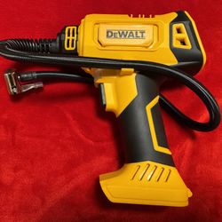 Dewalt Battery Air Compressor Automatic Tire Inflator Cordless Electric Pump with Digital Pressure Gauge for Car Bike