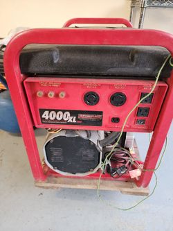 Generac 4000xl gas generator
