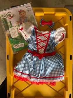 Dorothy Costume Size 12-24 mos