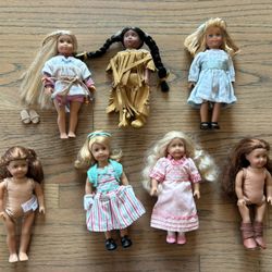 American Girl Mini Dolls Lot 