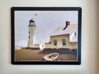 Lighthouse Art Print by Lu Zhen Huan